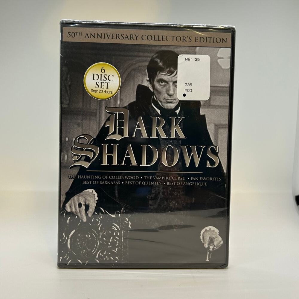 DVD Dark Shadows 50th Anniversary 6-Discs Vampire Gothic Horror Melodrama Comedy
